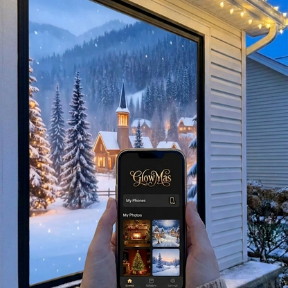 GlowMas™ Smart Window Projector
